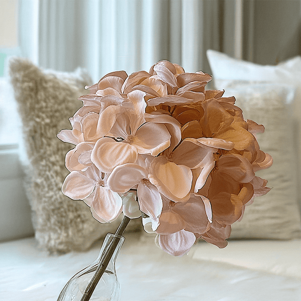 Faux Pink Hydrangea Single Stem Floral Accessories 