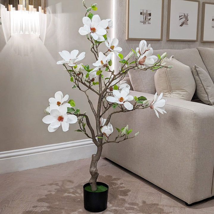 Faux White Magnolia Tree - 120cm Accessories 