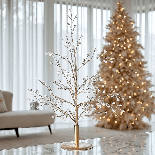 Felicity Decorative Gold & Crystal Tree Ornament Accessories 