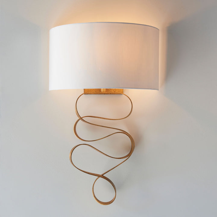 Felizia Gold Ribbon Wall Light Lighting 