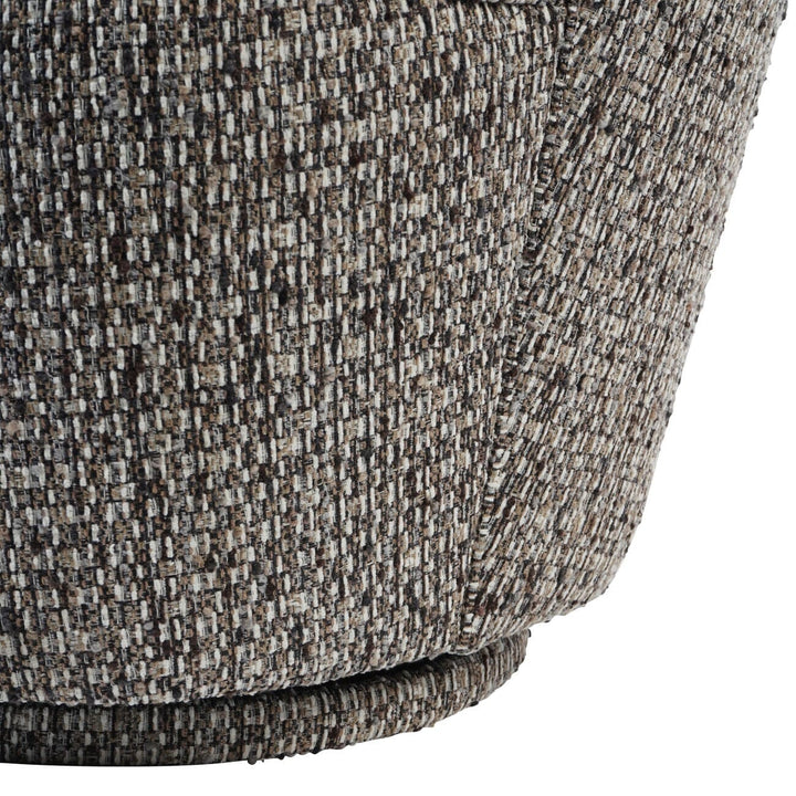 Fjura Grey Speckled Textured Accent Chair Furniture 