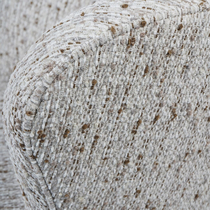 Fjura Natural Speckled Textured Accent Chair Furniture 