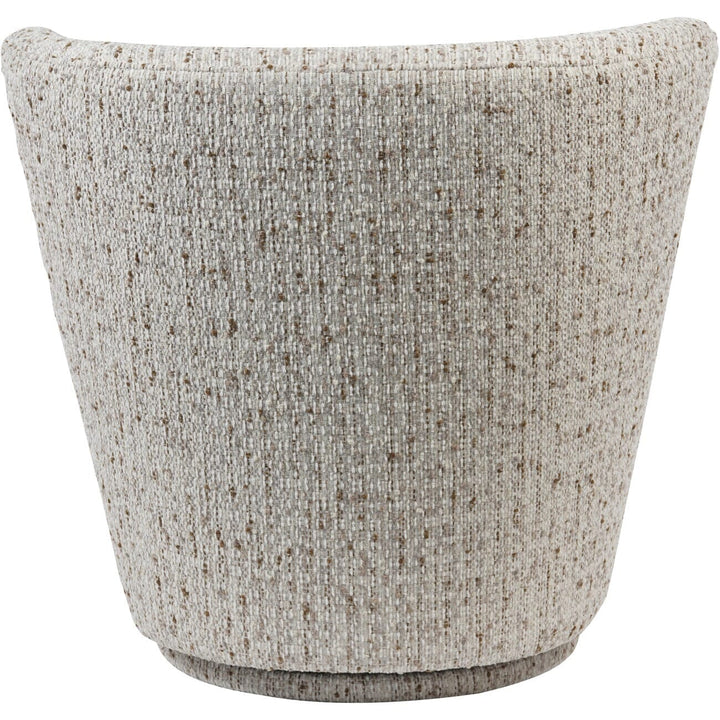 Fjura Natural Speckled Textured Accent Chair Furniture 