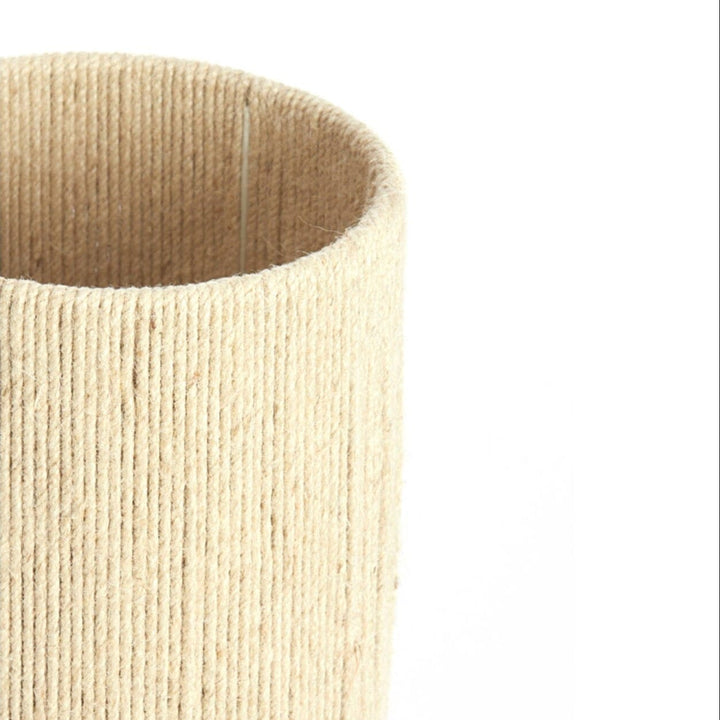 Flora Cream Jute Rope Detail Lamp Lighting 