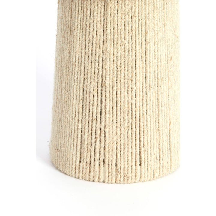 Flora Cream Jute Rope Detail Lamp Lighting 