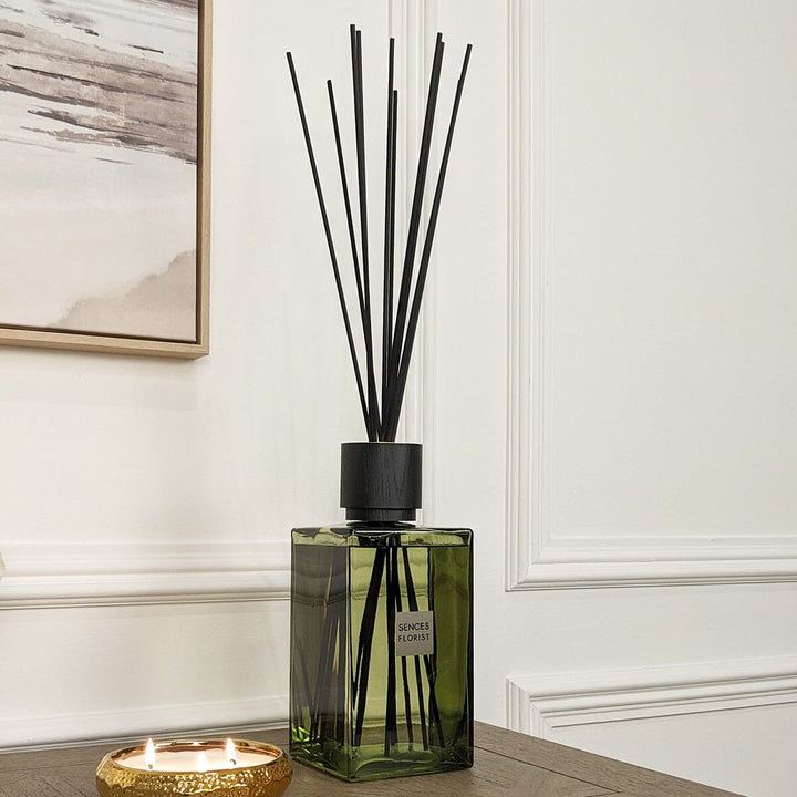 Florist XL Green Glass Reed Diffuser - 2200ml Accessories 