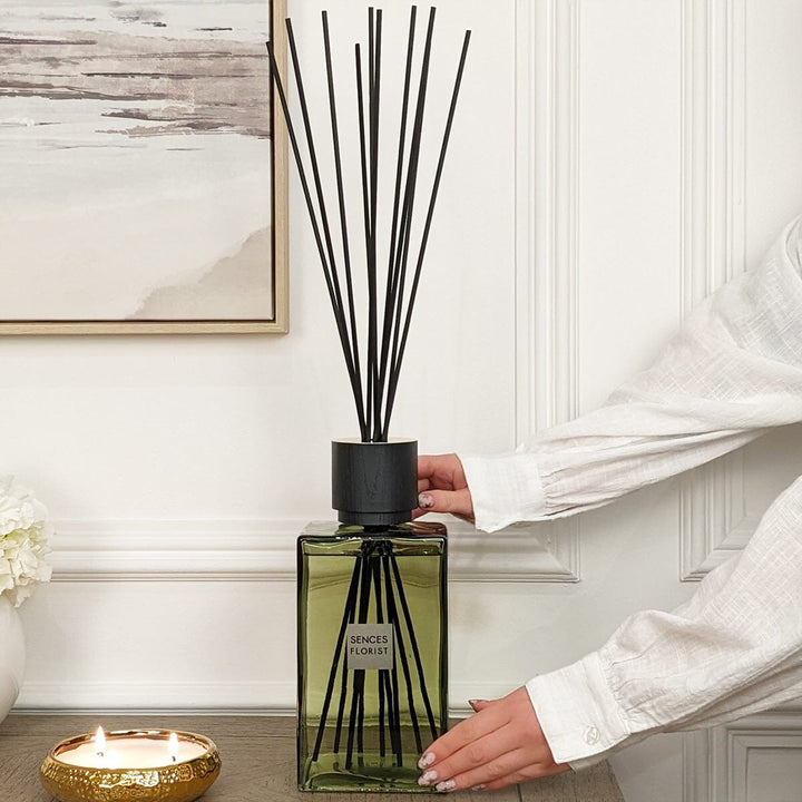 Florist XL Green Glass Reed Diffuser - 2200ml Accessories 
