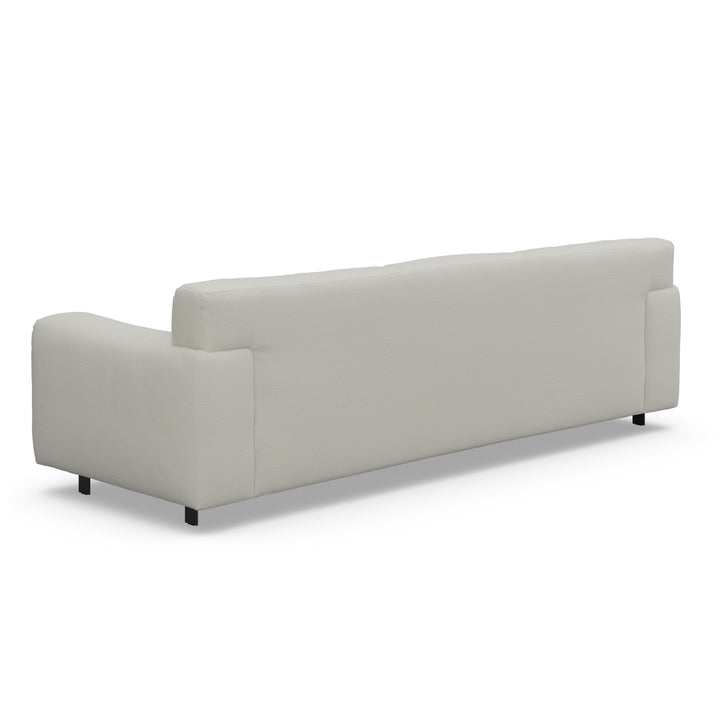 Freja Off White Textured 4 Seater Sofa Sofa 