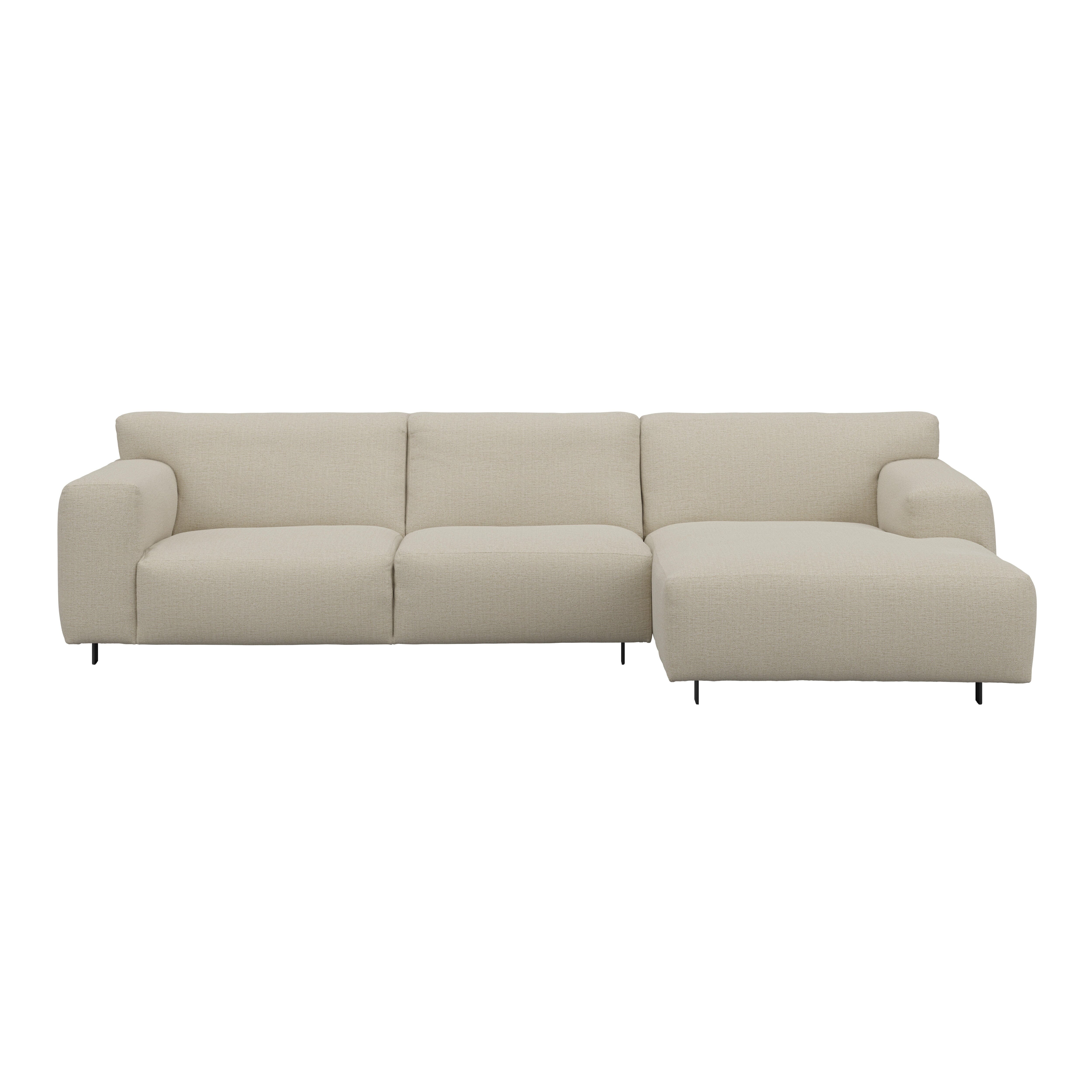 Freja Sand Right Hand Facing Chaise End Sofa Sofa 