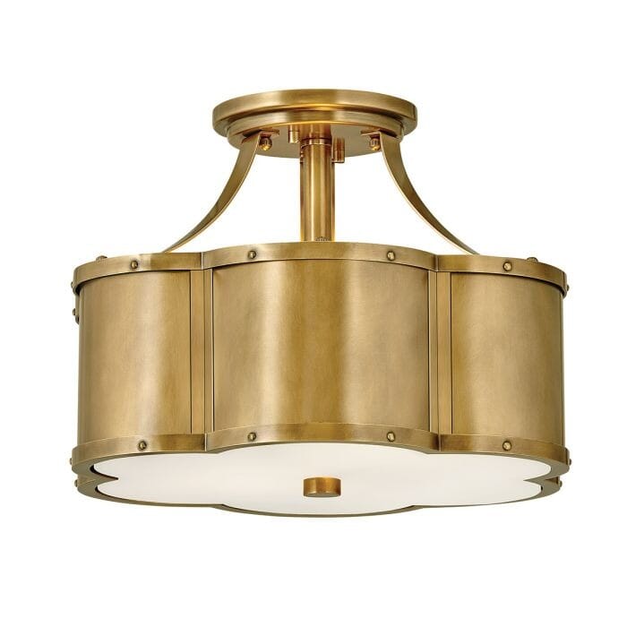 Gabriela Brass Clover Statement Ceiling Light Lighting 