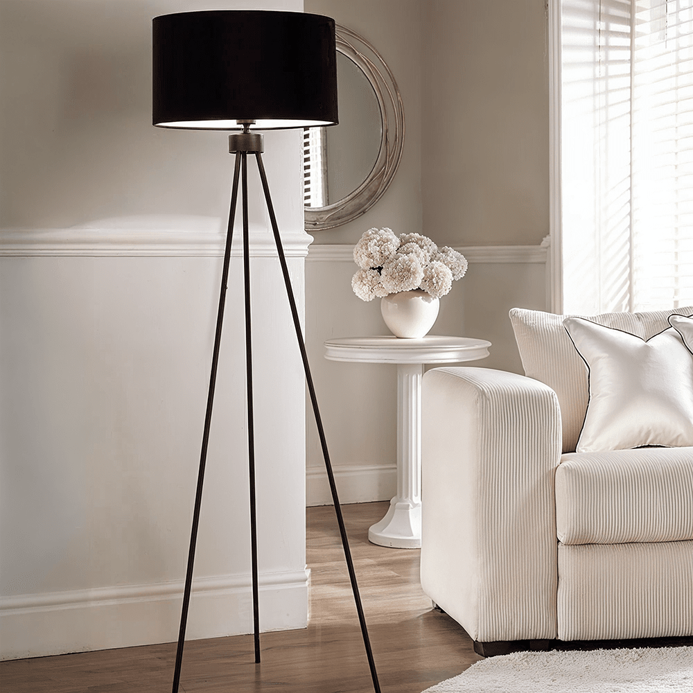 Gemini Matt Tripod Floor Lamp