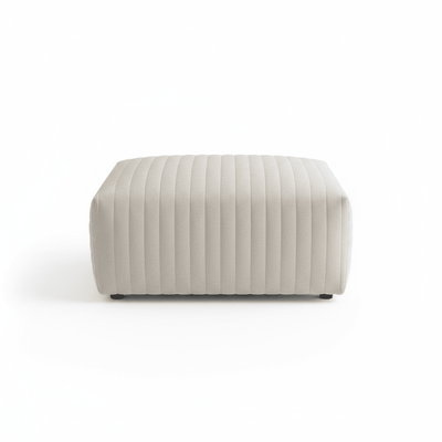Geneva Cream Velvet Fluted Modular Sofa Range Sofa 