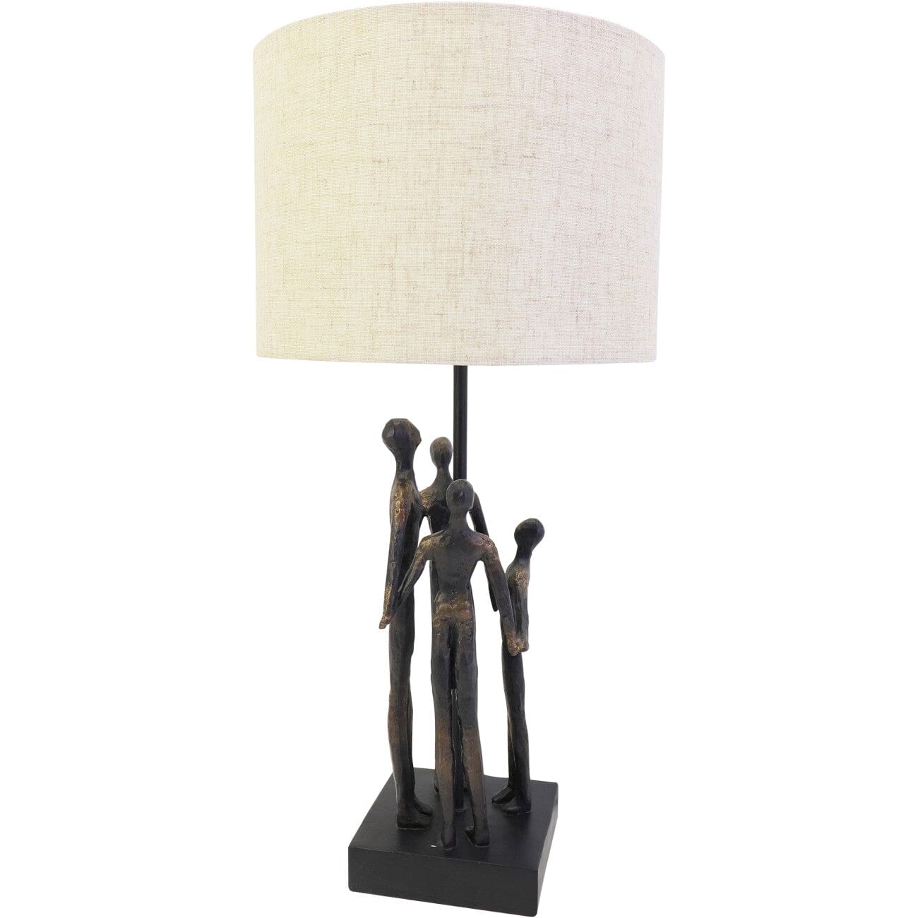 Georgiana Bronze Family of Four Decorative Table Lamp Lighting 