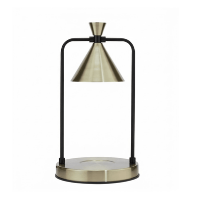 Gianna Gold & Black Candle Warmer Lamp Fragrance 