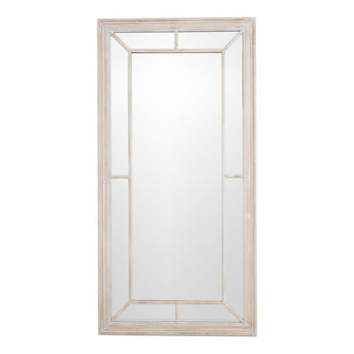 Godard Large Washed Wood Window Mirror Accessories 
