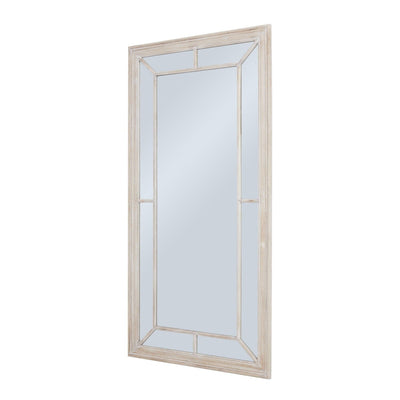 Godard Large Washed Wood Window Mirror Accessories 