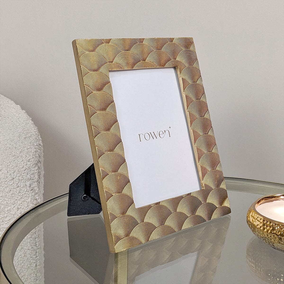 Gold Art Deco Photo Frame- 5x7" Accessories 