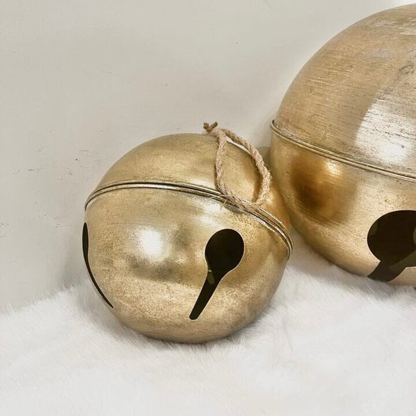 Gold Decorative Festive Bell Ornament Accessories 