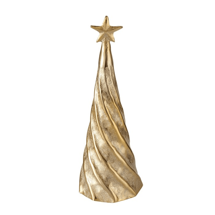 Gold Decorative Metal Christmas Tree Ornament Accessories 