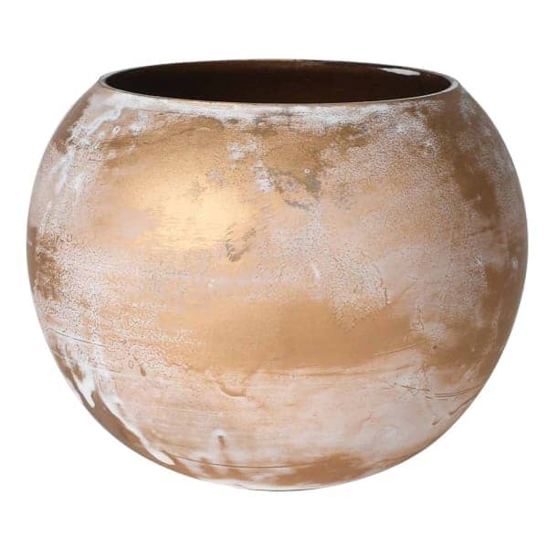 Gold Distressed Decorative Votive Candle Holder Accessories 