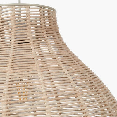 Grace Natural Rattan Cloche Pendant Ceiling Light Lighting 