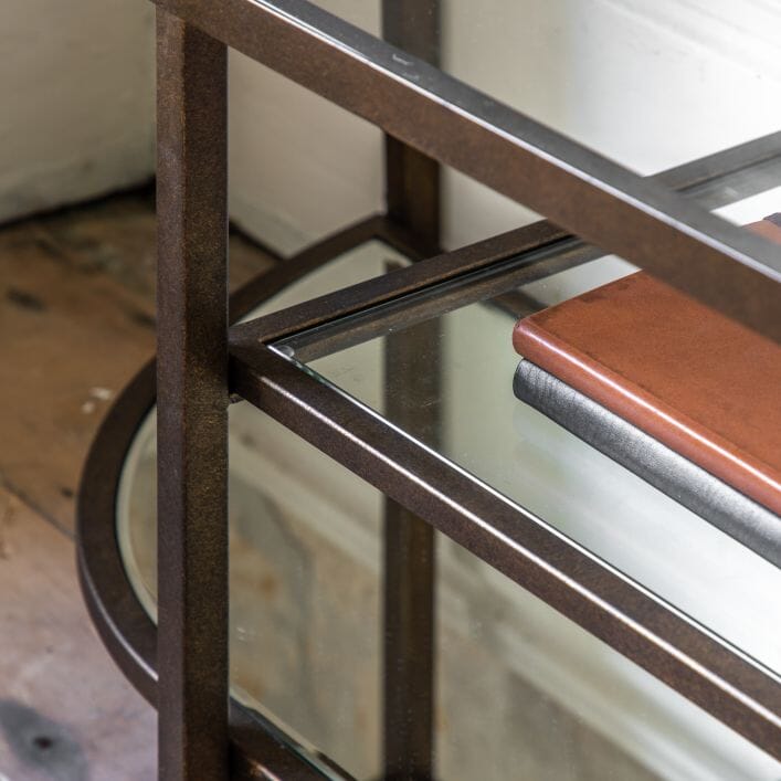 Hamilton Bronze Metal TV Unit Furniture 