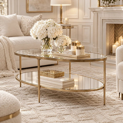 Hamilton Champagne Coffee Table Furniture 