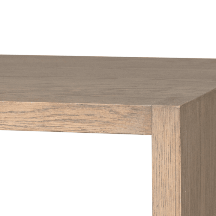 Hayden Smoked Oak Rectangular Coffee Table Furniture 