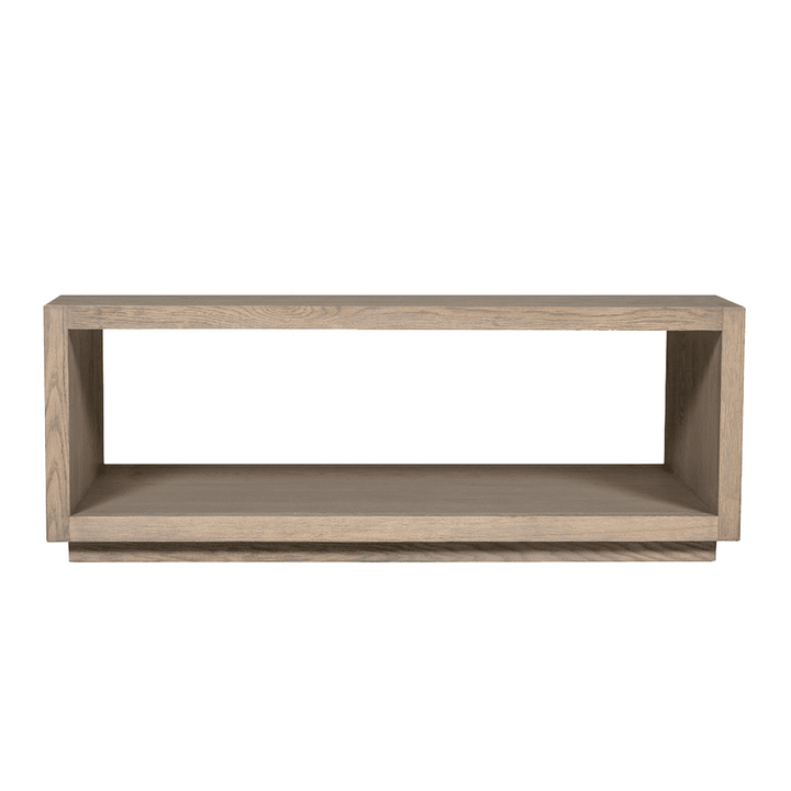 Hayden Smoked Oak Rectangular Coffee Table Furniture 