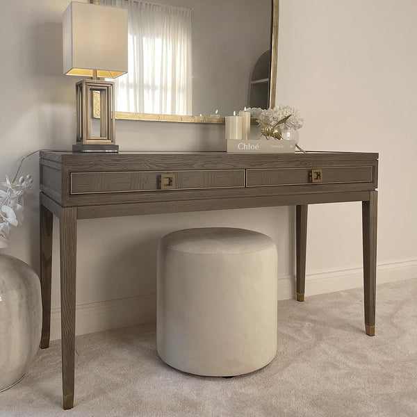 luxury modern dressing tables BarberPub Modern Vanity Desk with Mirror, Light Luxury Dressing Table for Bedroom 3362