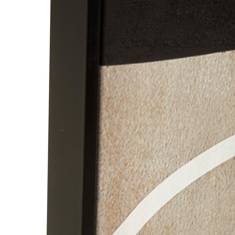 Highclere Neutral & Black Abstract Canvas Wall Art - Set of 2 Accessories 