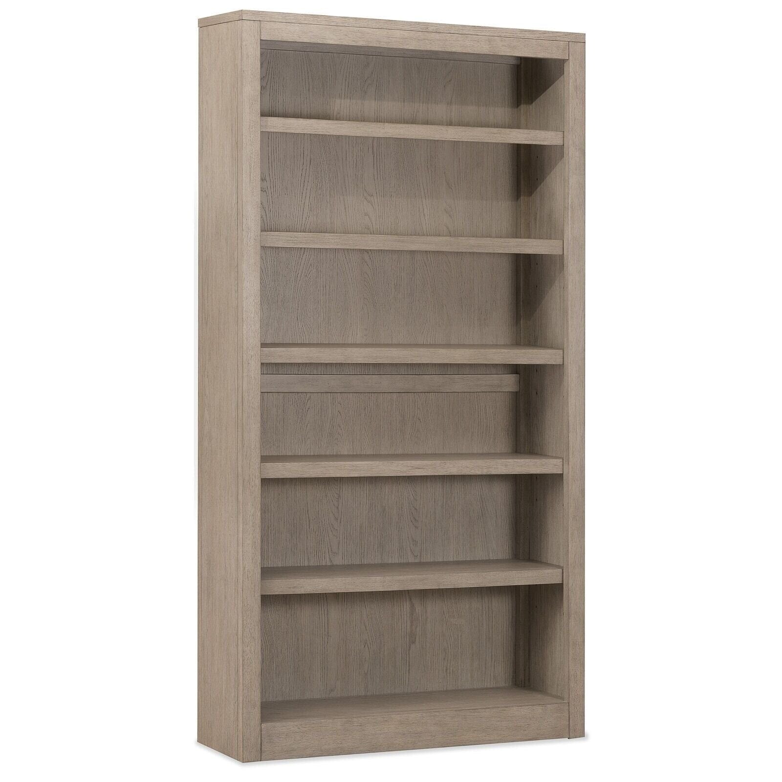 Hudson Greige Wooden Shelving Unit / Bookcase Furniture 