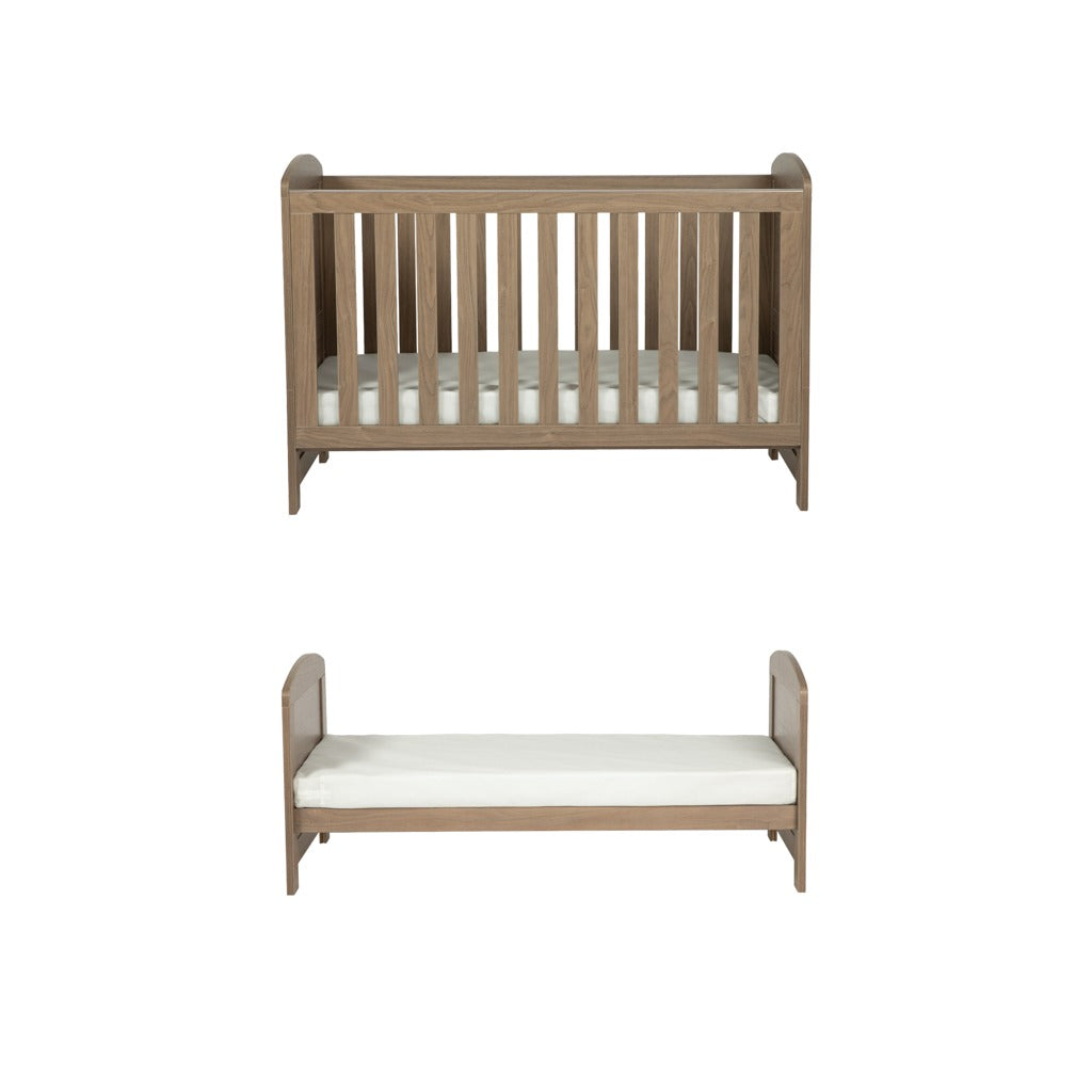 Walden Taupe Wooden Cot Bed