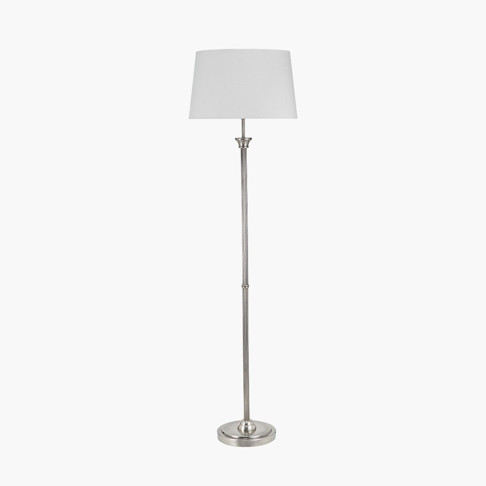 Alto Antique Silver Floor Lamp
