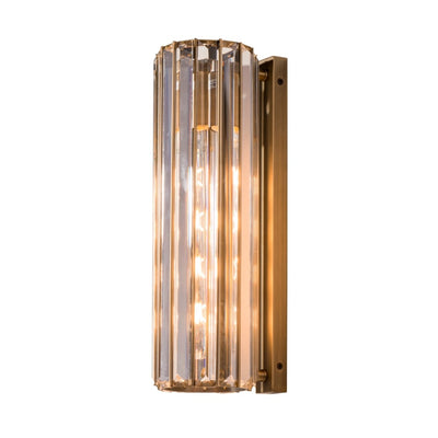 Cressida Glass & Bronze Wall Light