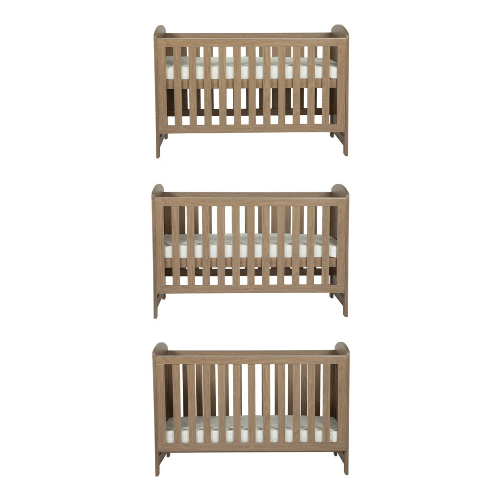 Walden Taupe Wooden Cot Bed