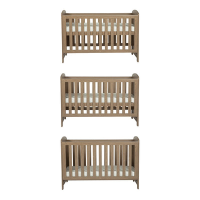 Walden Taupe Wooden Cot Bed