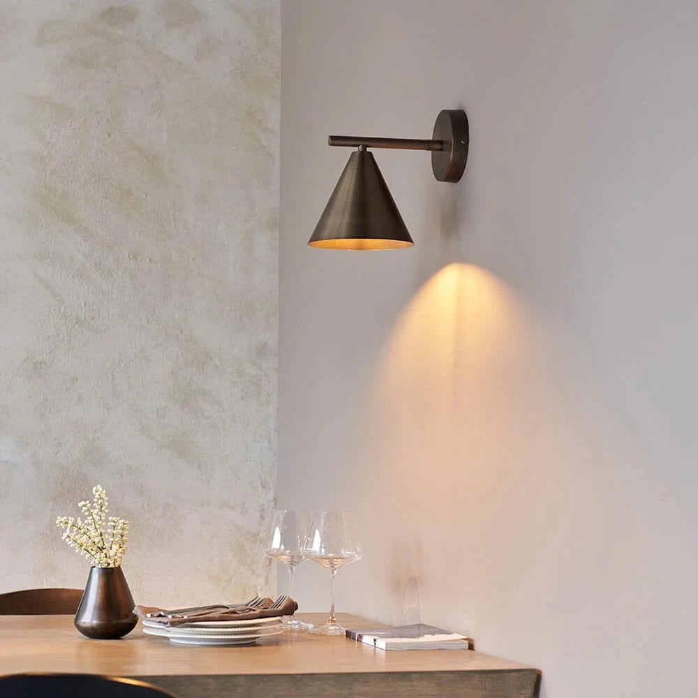 In Stock - Devonte Bronze Wall Light Lighting 