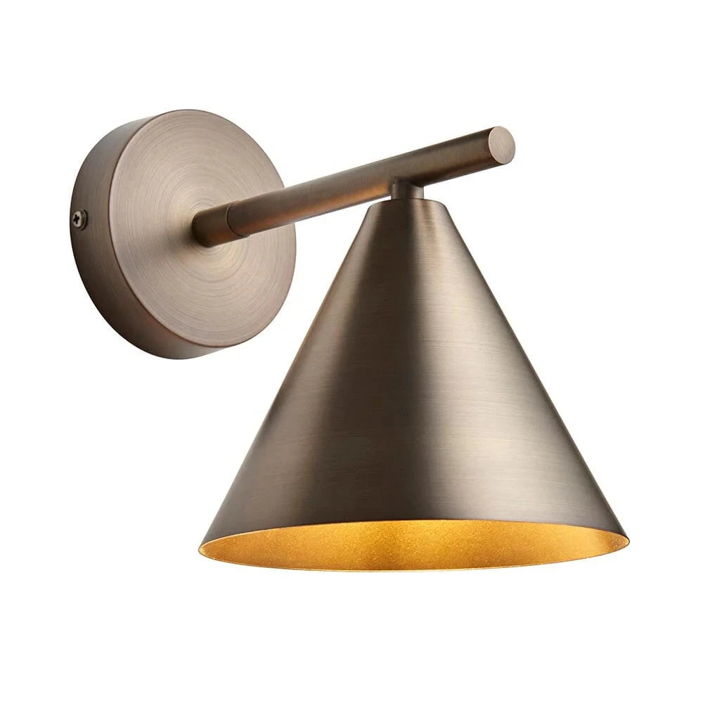 In Stock - Devonte Bronze Wall Light Lighting 