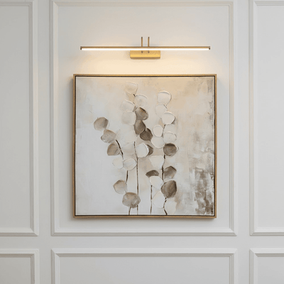 In Stock - Ila Neutral Leaf Print Framed Canvas Wall Art 