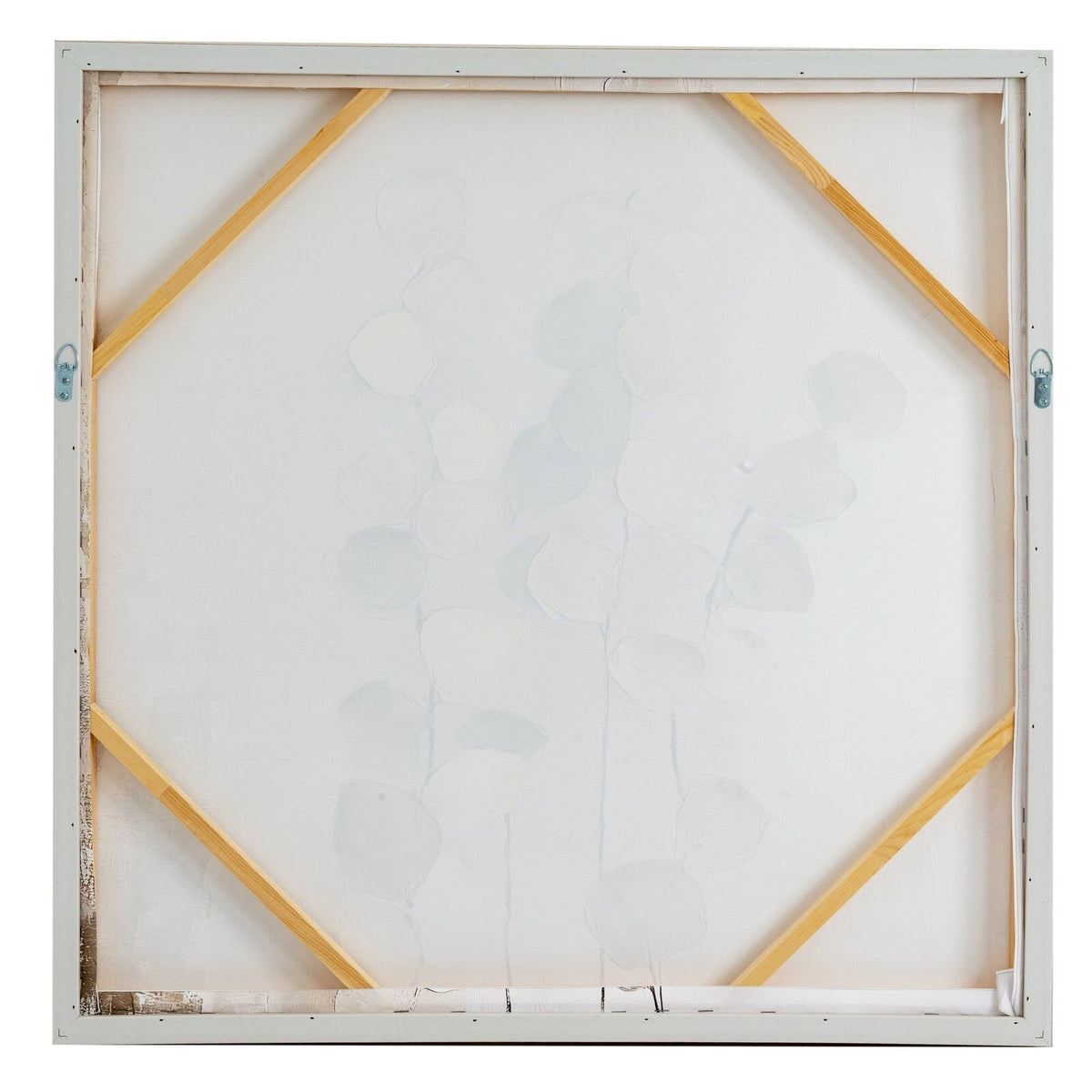 In Stock - Ila Neutral Leaf Print Framed Canvas Wall Art Accessories 