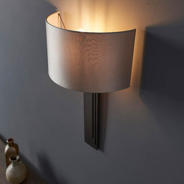 In Stock - Kaleo Bronze Wall Light 