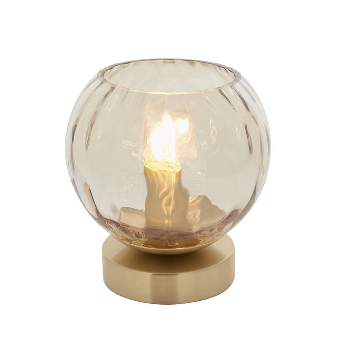 In Stock - Laguna Champagne & Gold Table Lamp Lighting 