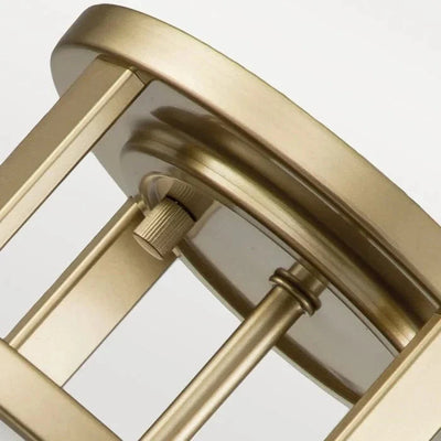 In Stock - Millie Painted Brass 3 Light Semi-Flush Ceiling Light Lighting 