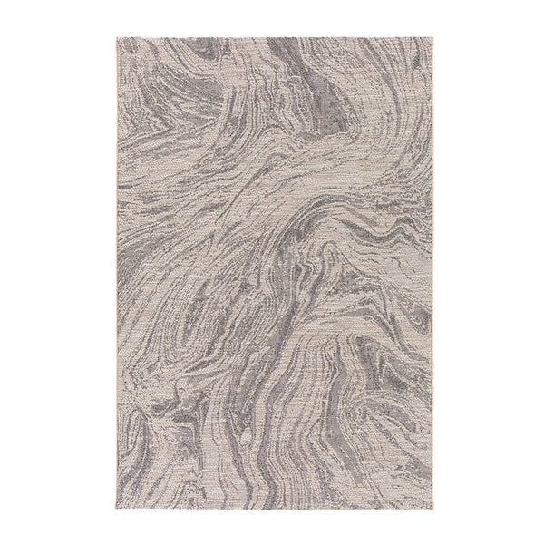 In Stock - Twilight Marble Grey & Cream Indoor / Outdoor Rug - 200x290cm Textiles 