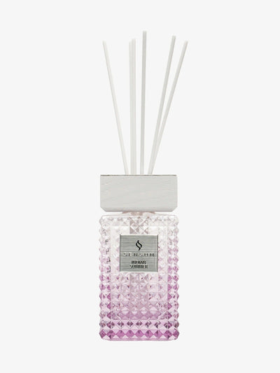 Indian Summer Petite Pink & White Luxury Reed Diffuser - 150ml Fragrance 