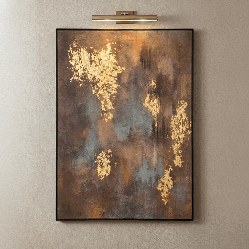 Ines Gold Foil Abstract Wall Art Accessories 
