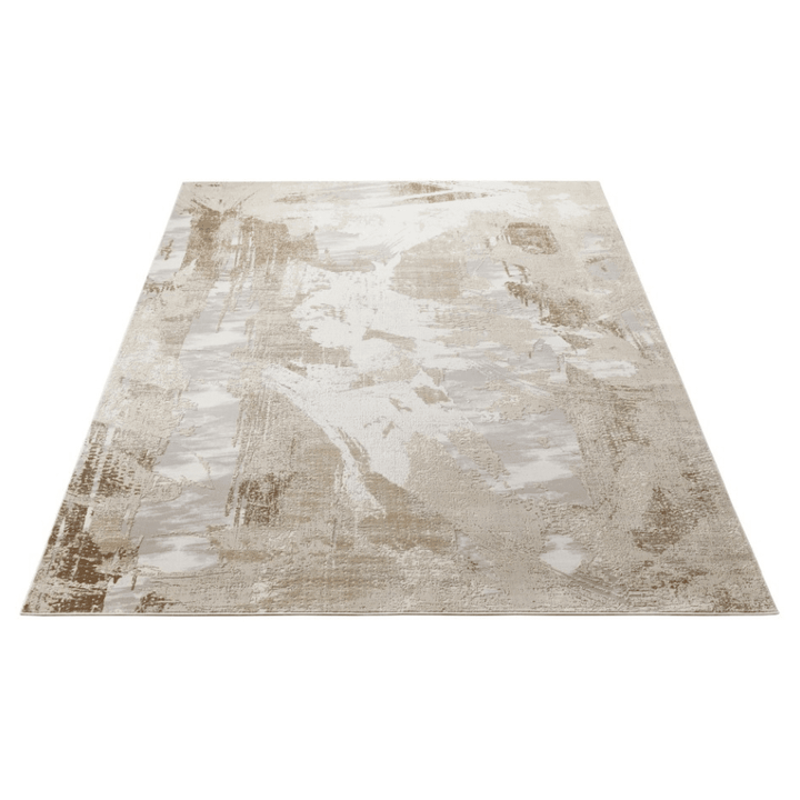 Isadora Greige Abstract Rug 