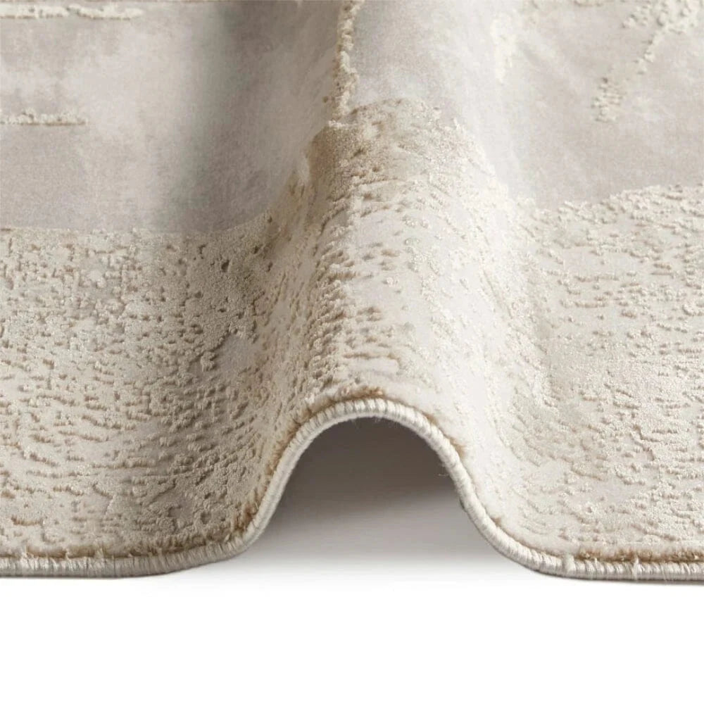 Isadora Greige Abstract Rug Textiles 