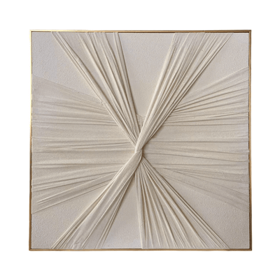 Ivy Taupe & Cream Woven Knot Wall Art Accessories 
